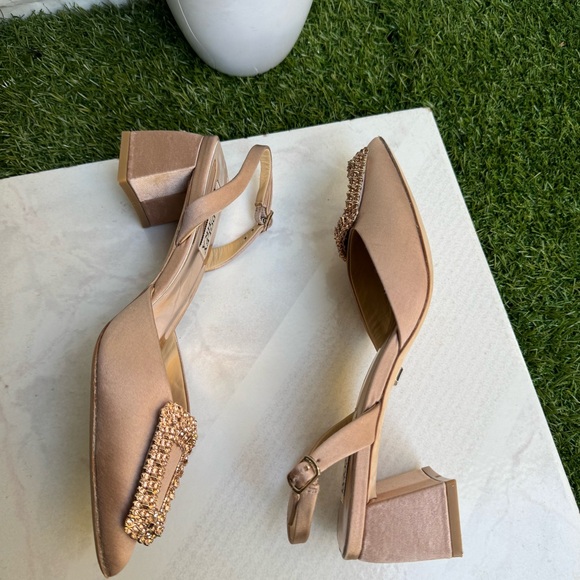 BADGLEY MISCHKA COLLECTION Emmie Slingback Pointed Toe Pump size 6 women - Picture 7 of 14